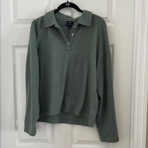J. Crew Cloud Spun Polo Knit Pullover
